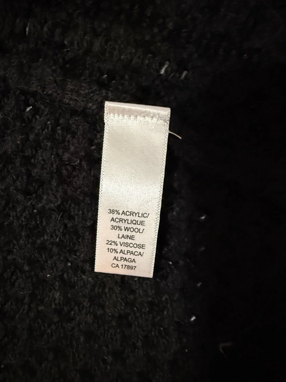Banana Republic Black Ribbed Open-Front Short-Sleeve Cardigan - Picture 6 of 7
